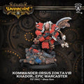 Warmachine: Khador Kommander Orsus Zoktavir - 