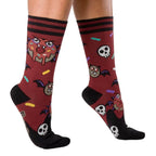 Vampire Donut Crew Socks - 