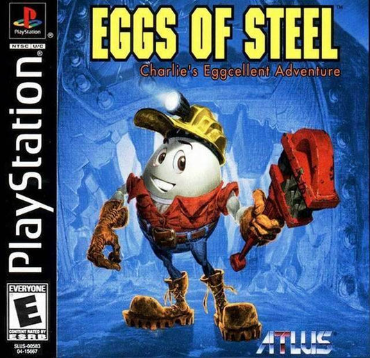 Eggs of Steel: Charlie's Eggcellent Adventure (Playstation) - Game Manual Only
