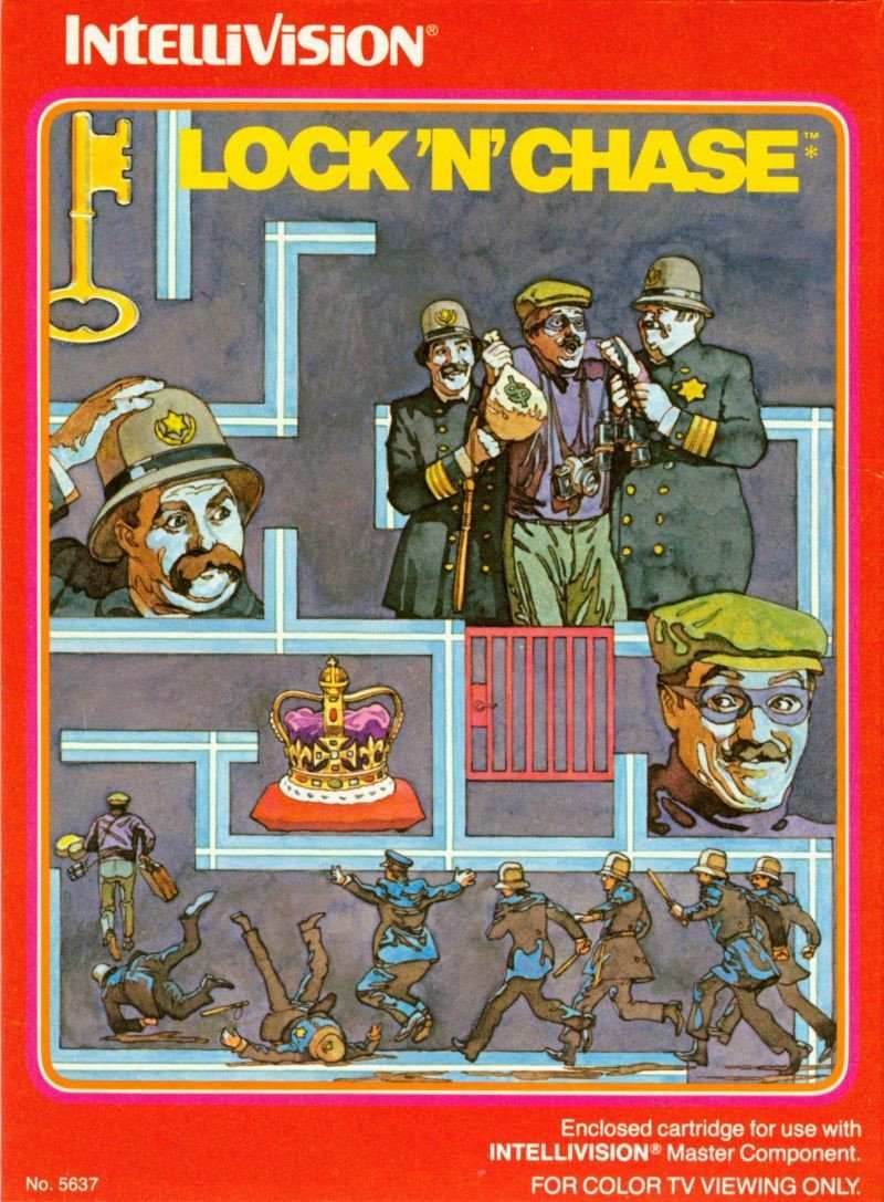 Lock 'N' Chase (Intellivision) - Game Manual Only
