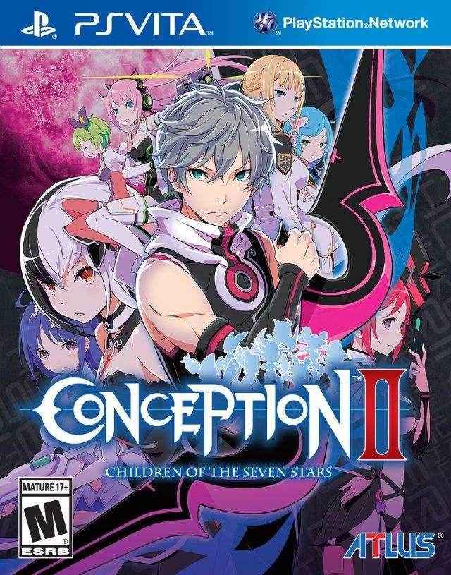 Conception II: Children of the Seven Stars (Playstation Vita) - Game Manual Only