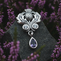 Scottish Aberdeen Thistle Necklace