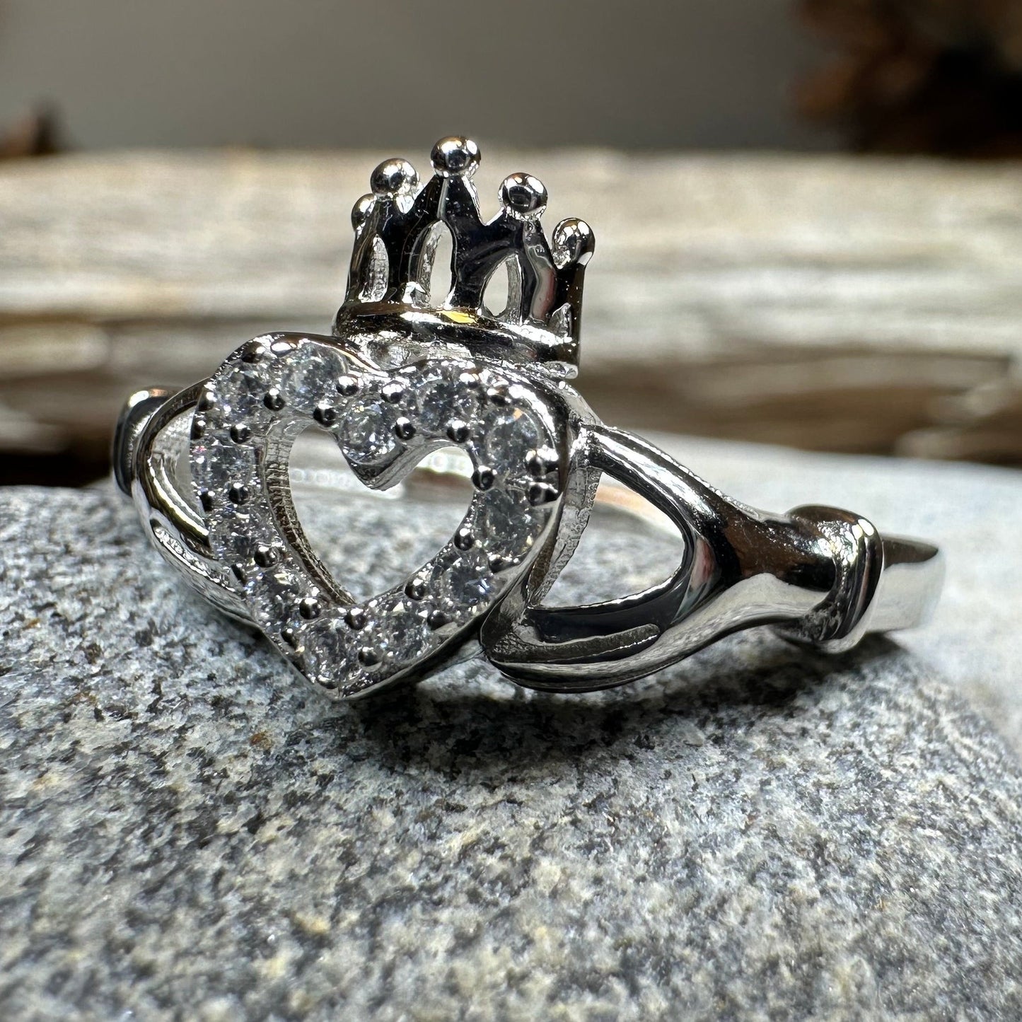 Claddagh Princess Ring