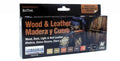 Model Color Set: Wood and Leather (8) - 