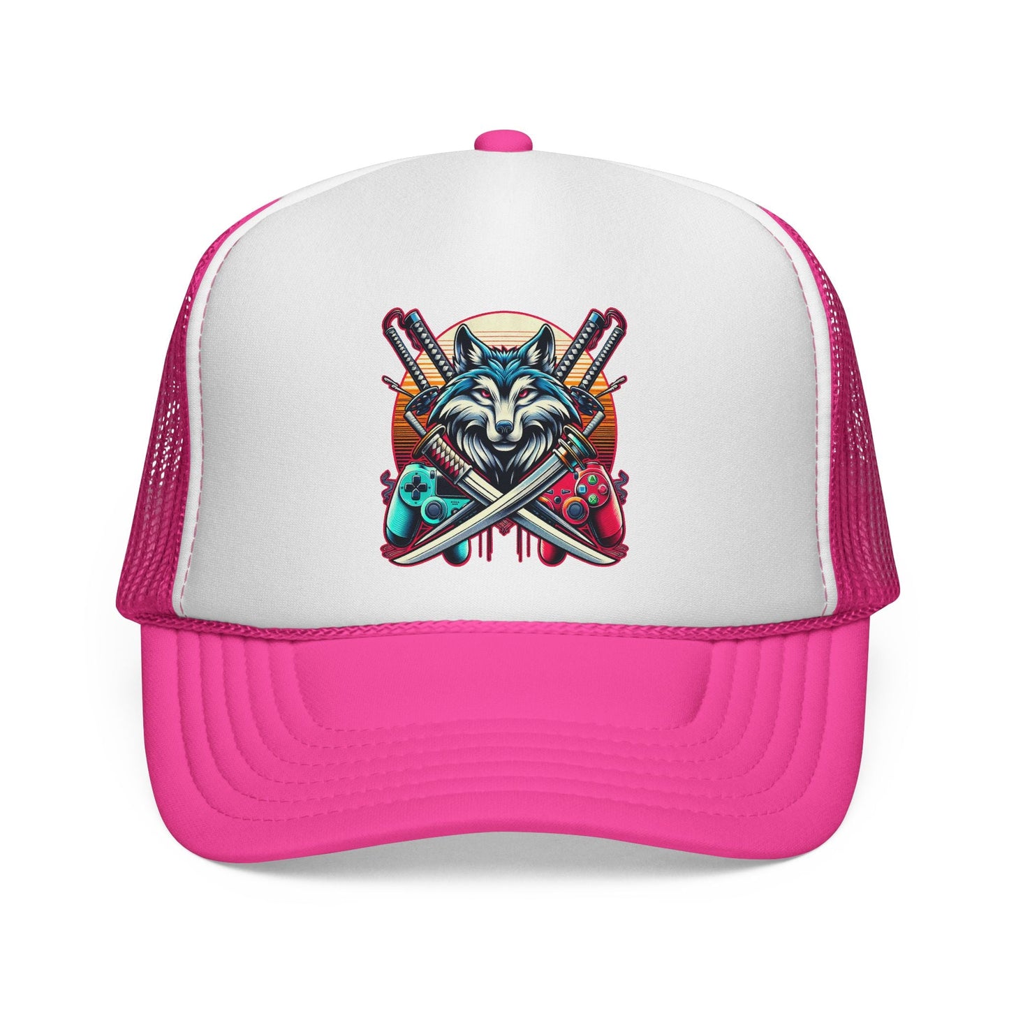 The Wolf Gamer Trucker Cap
