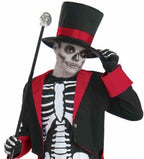 Mister Bone Jangles Skeleton Dapper Child Costume Size Medium