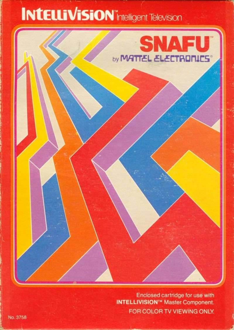 Snafu (Intellivision) - Game Manual Only