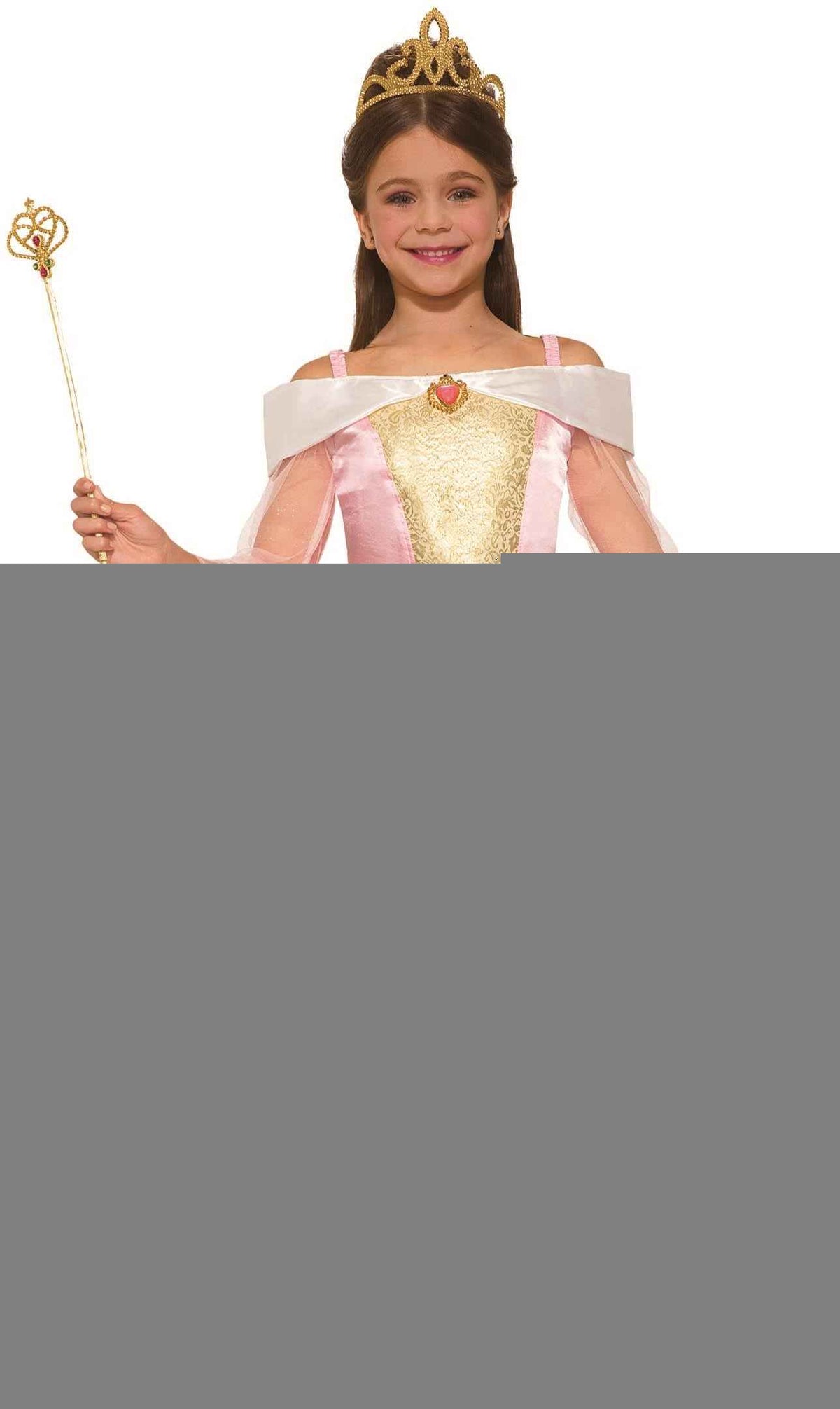 Princess Paisley Rose Child Pink Kids Halloween Costume Small 4-6