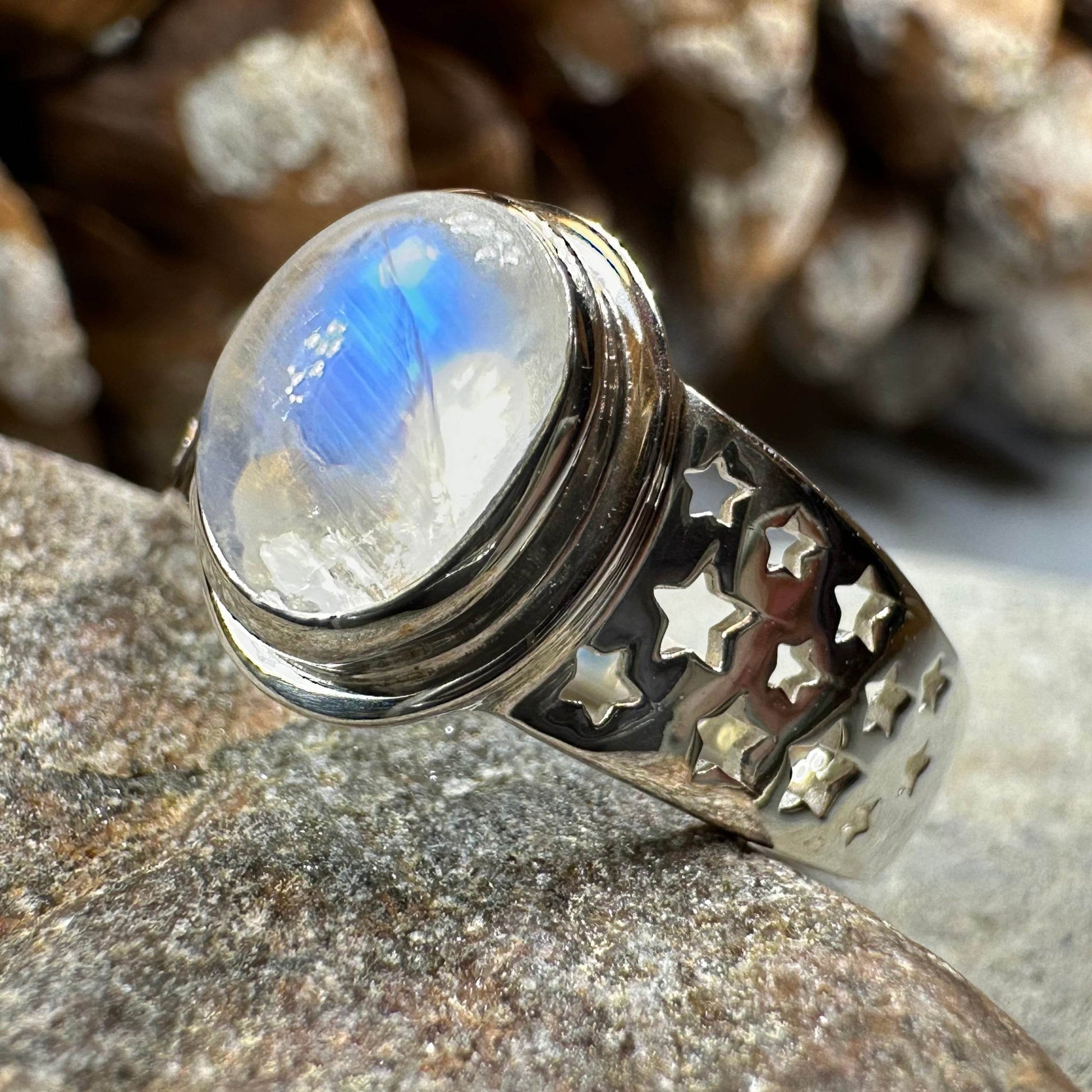 Sebille Silver Stars Ring - 5