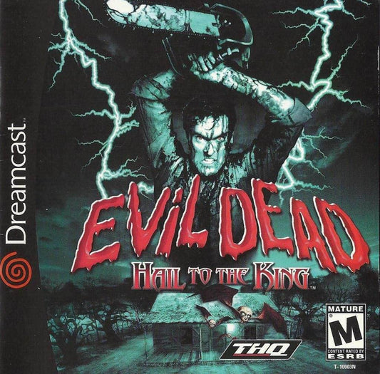 Evil Dead Hail to the King (Sega Dreamcast) - Game Manual Only