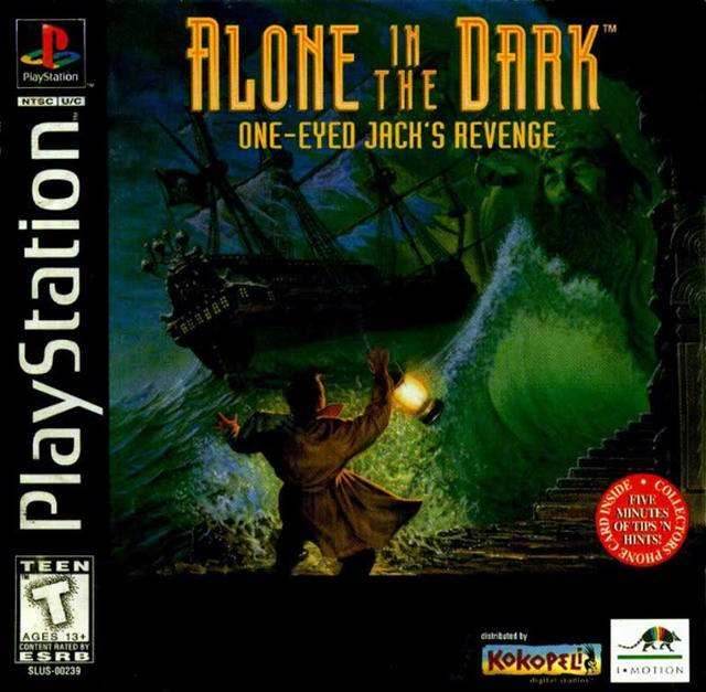 Alone in the Dark: One-Eyed Jack's Revenge (Playstation) - Game Manual Only