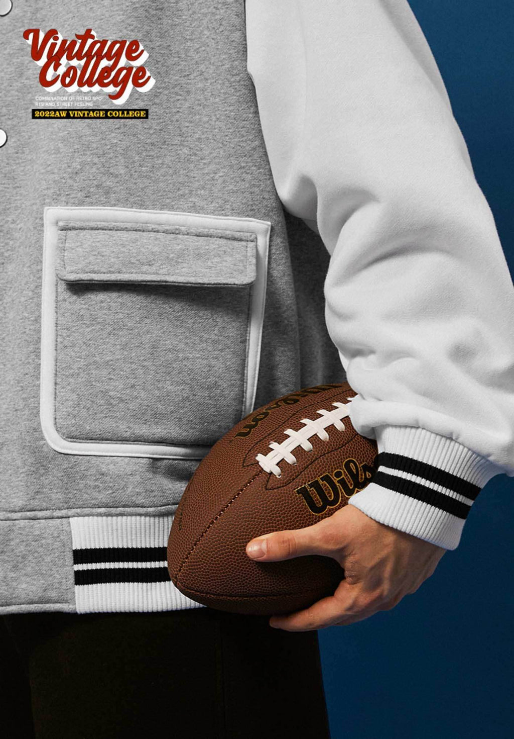 Grey Scholarship Jacket - Grey / M