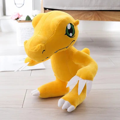 33cm Cute Anime Digimon Adventure Agumon Patamon Tailmon Gomamon Piyomon Gabumon Tentomon Palmon Action Figure Plush Doll