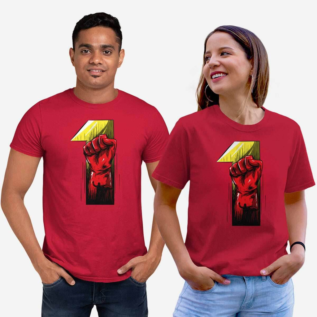 1 Punch! - Unisex / Red / S