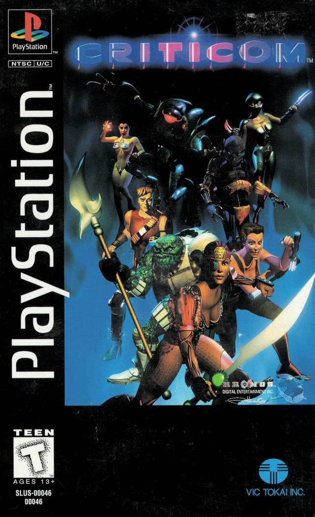 Criticom (Playstation) - Game Manual Only