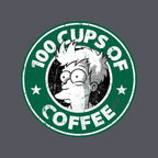 100 Cups of Coffee - Unisex / Black / S
