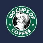 100 Cups of Coffee - Unisex / Black / S