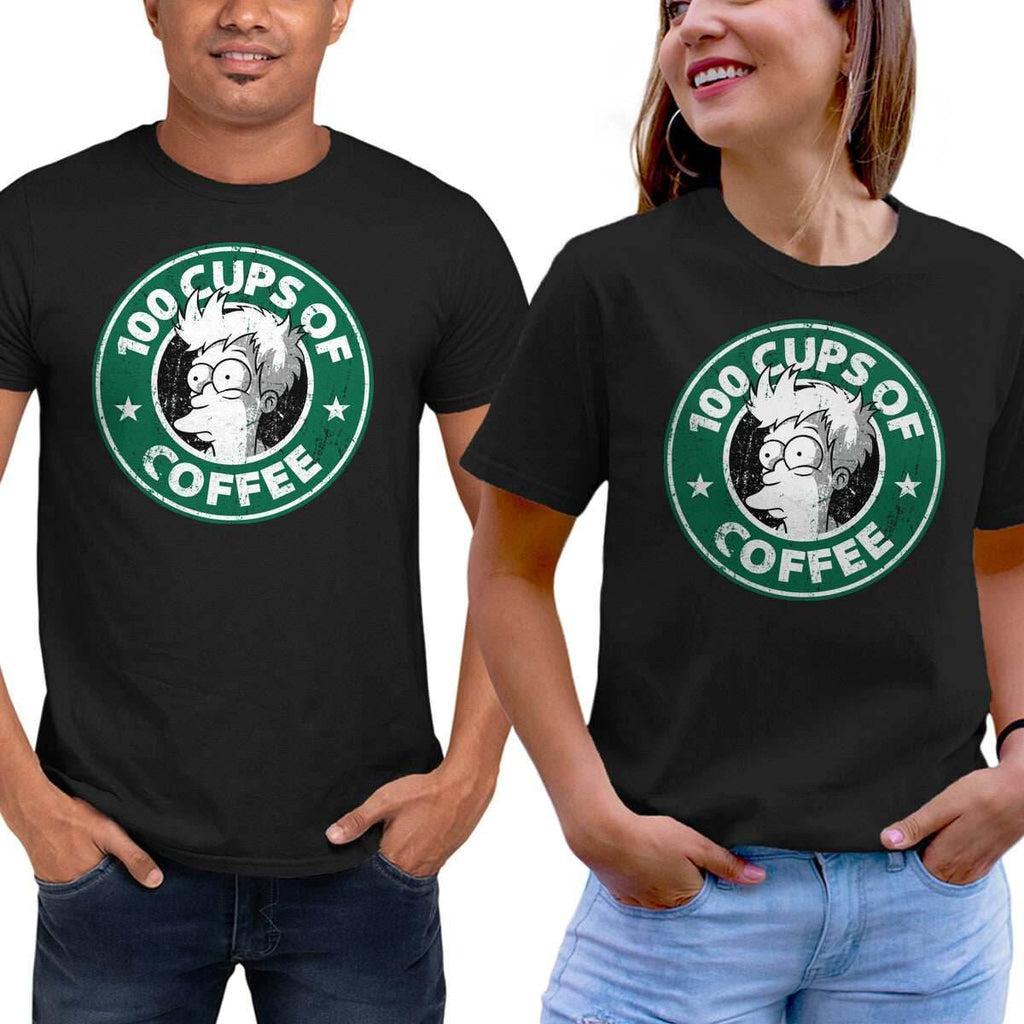 100 Cups of Coffee - Unisex / Black / S