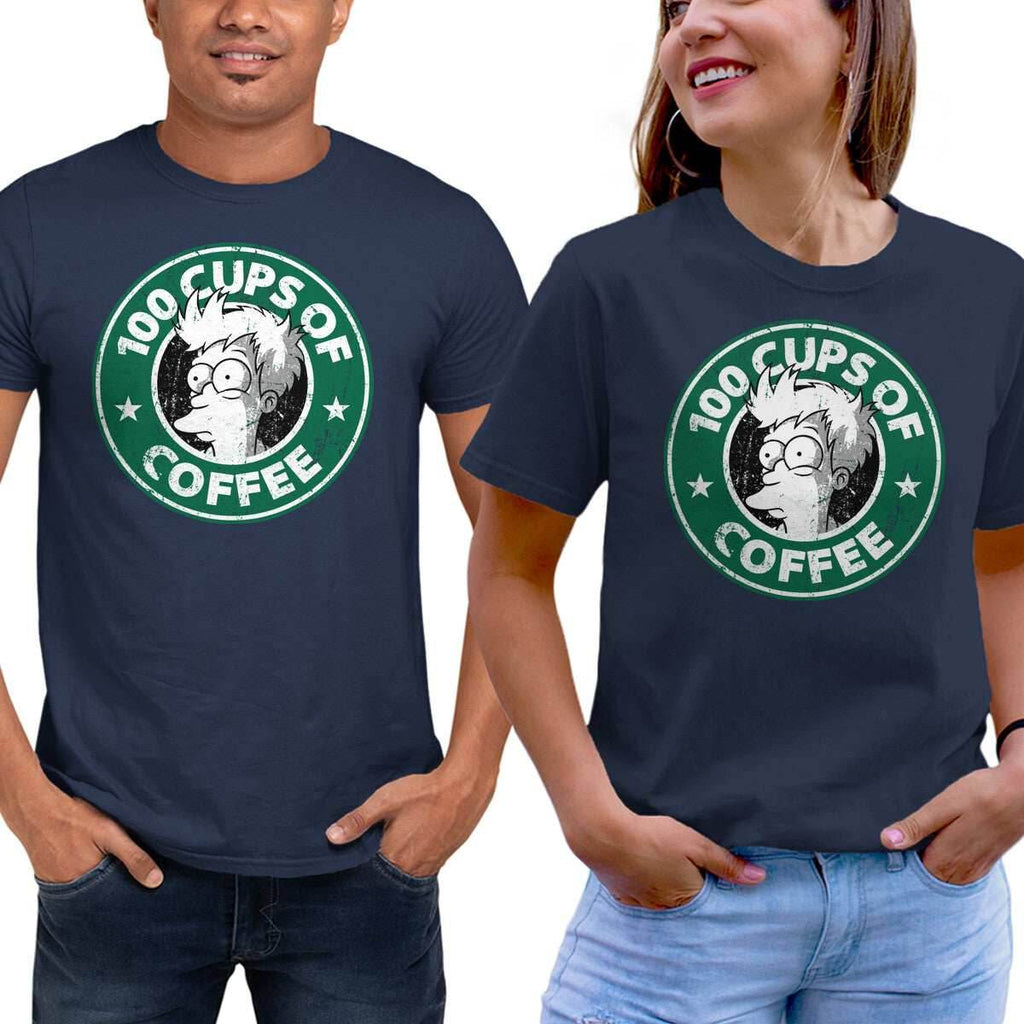 100 Cups of Coffee - Unisex / Navy / S