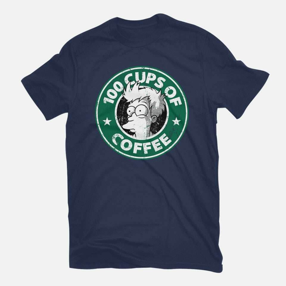 100 Cups of Coffee - Unisex / Black / S
