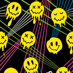 Laser BassFace Melt Supreme Crew Socks - 