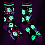 Laser BassFace Melt Supreme Crew Socks - 