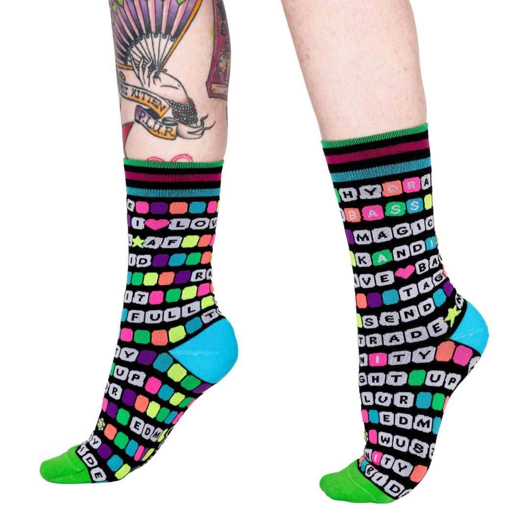 Kandi Land Crew Socks - 