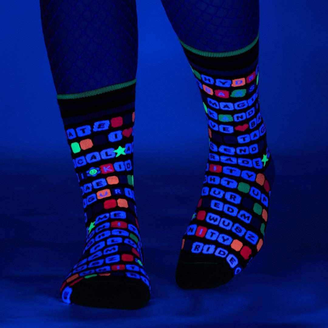 Kandi Land Crew Socks - 