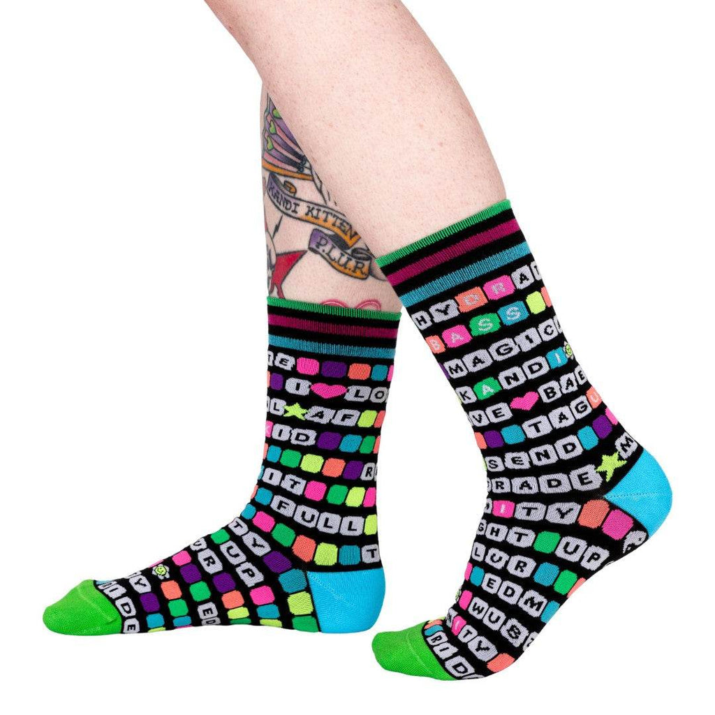 Rave Crew Sock Pack | 6 Designs - 