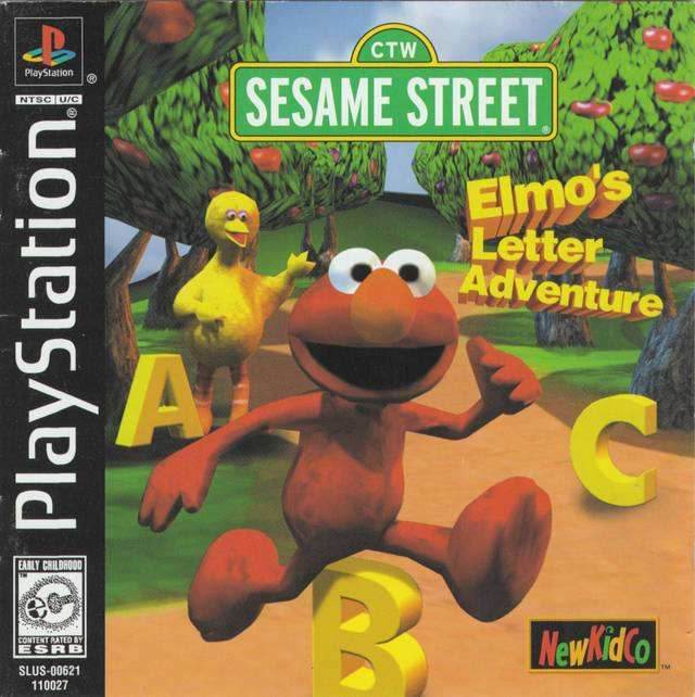Elmo's Letter Adventure (Playstation) - Game Manual Only