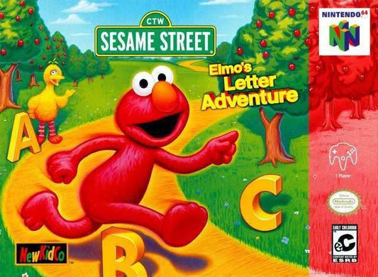 Elmo's Letter Adventure (Nintendo 64) - Game Manual Only