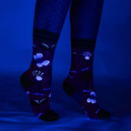 Trippy Clippies Crew Socks - 