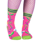 Trippy Clippies Crew Socks - 