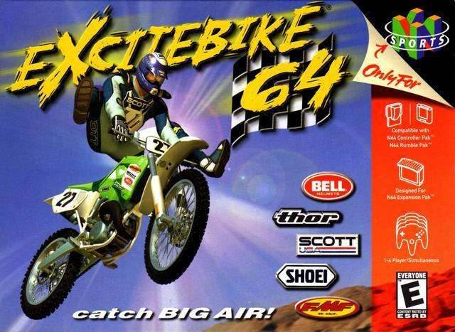 Excitebike 64 (Nintendo 64) - Game Manual Only
