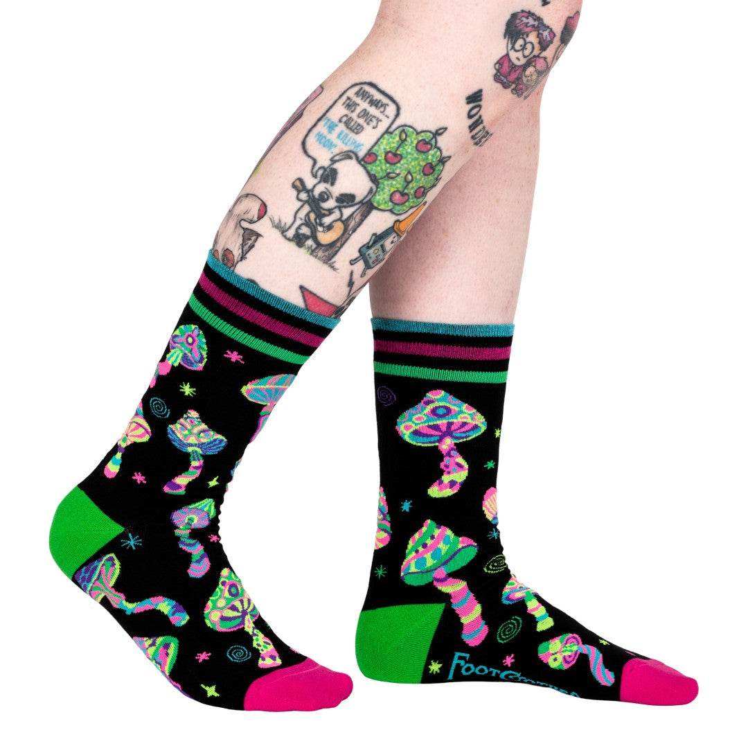 Funky Fungi Crew Socks - 