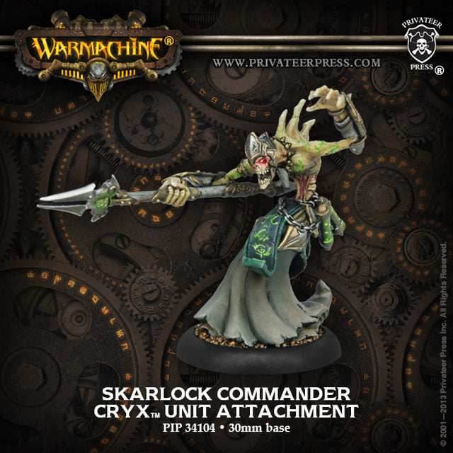 Warmachine: Cryx Skarlock Commander - 