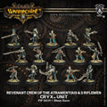 Warmachine: Cryx Revenant Crew of the Atramentous w/ 3 Riflemen - 