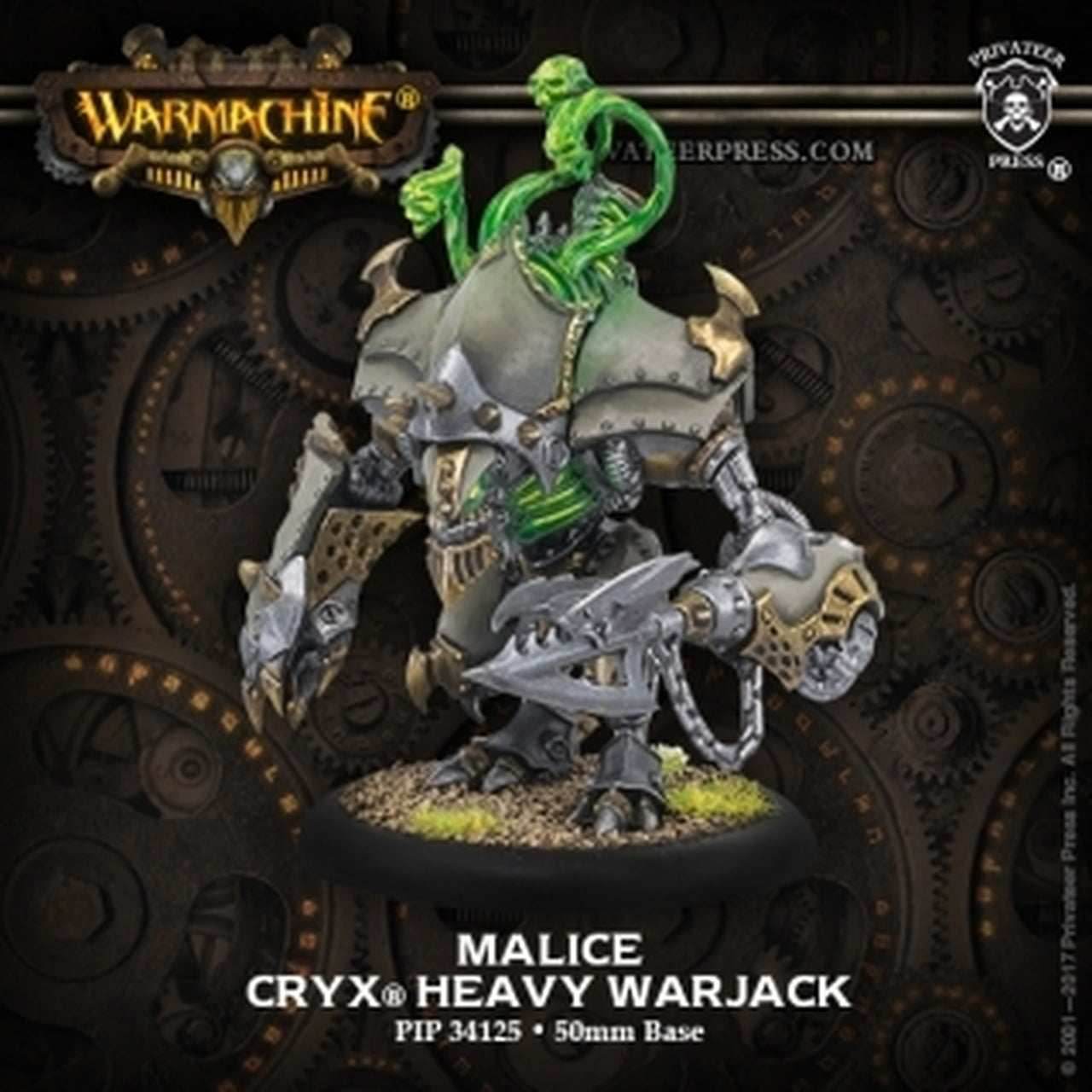 Warmachine: Cryx Corruptor/Reaper/Malice - 