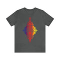Sunset Ombre Dragon and Sword Shirt - Asphalt / S