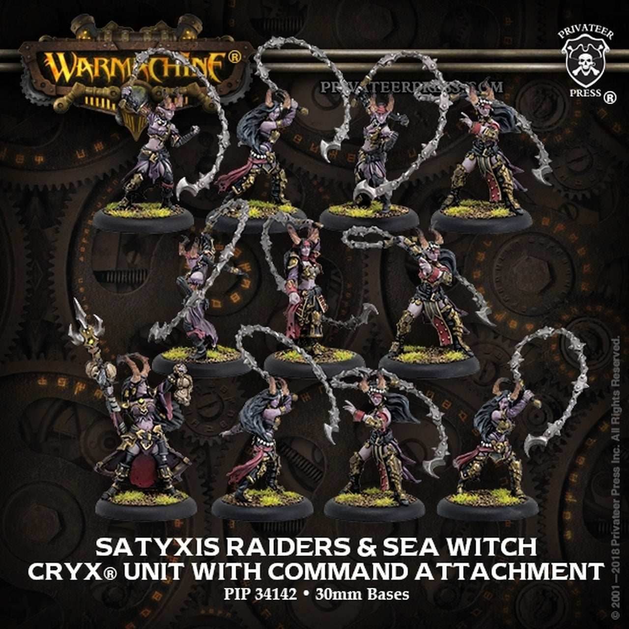 Warmachine: Cryx Satyxis Raiders & Sea Witch - 
