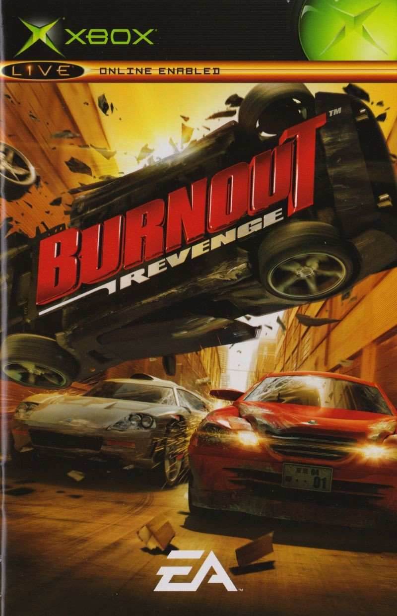 Burnout Revenge (Xbox) - Game Manual Only