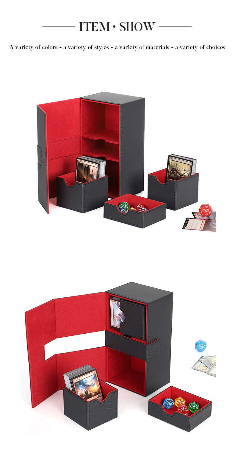 Leather Planet Card Wanzhi Card Multifunctional Game Peripheral Card Collection Box Game Card Box