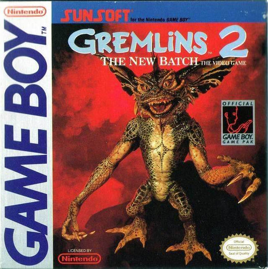 Gremlins 2: The New Batch (Gameboy) - Game Manual Only