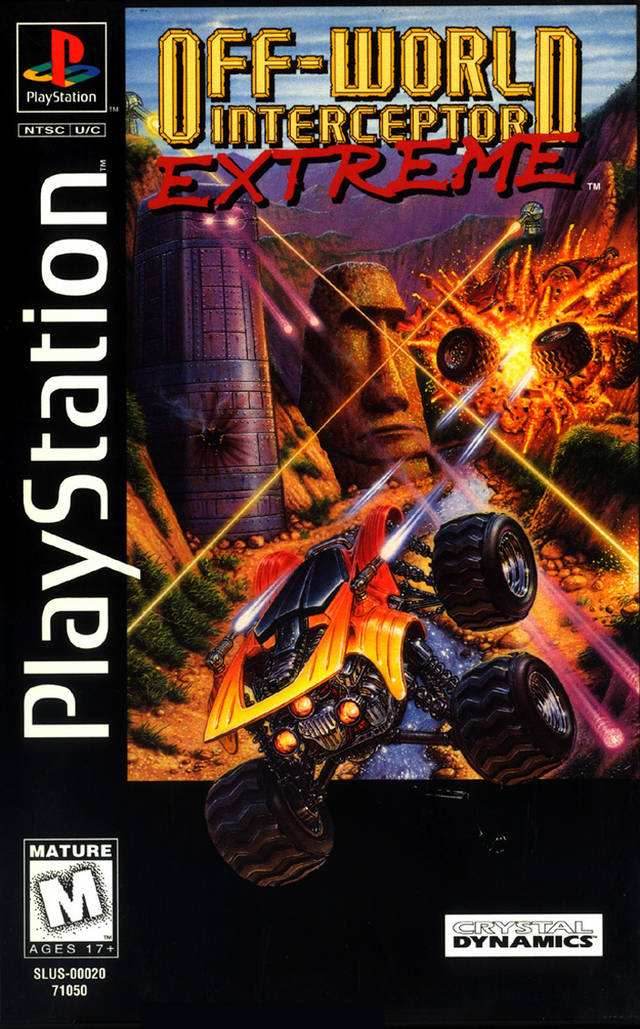 Off-World Interceptor Extreme (Playstation) - Game Manual Only