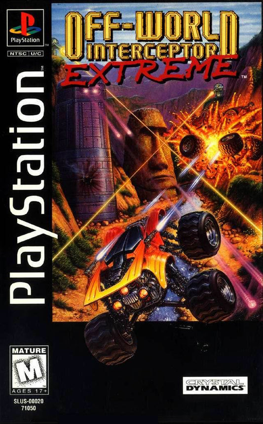 Off-World Interceptor Extreme (Playstation) - Game Manual Only