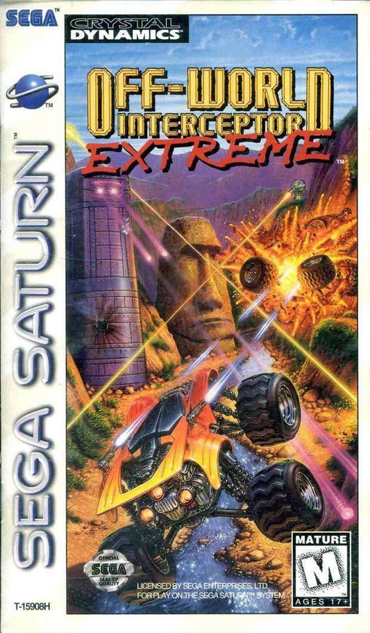 Off-World Interceptor Extreme (Sega Saturn) - Game Manual Only