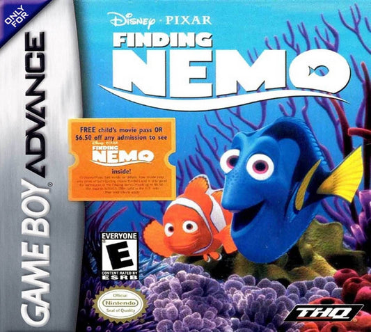 Finding Nemo (Gameboy Advance) - Game Manual Only