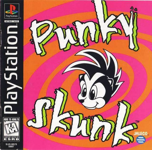 Punky Skunk (Playstation) - Game Manual Only