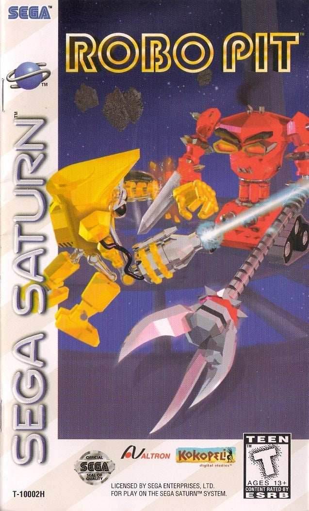 Robo Pit (Sega Saturn) - Game Manual Only