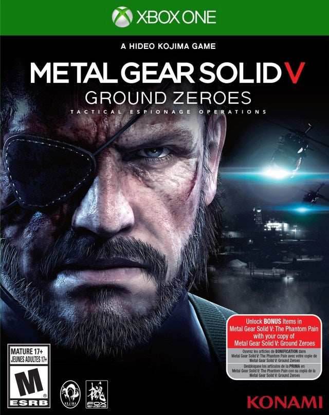 Metal Gear Solid V: Ground Zeroes (Xbox One) - Game Manual Only